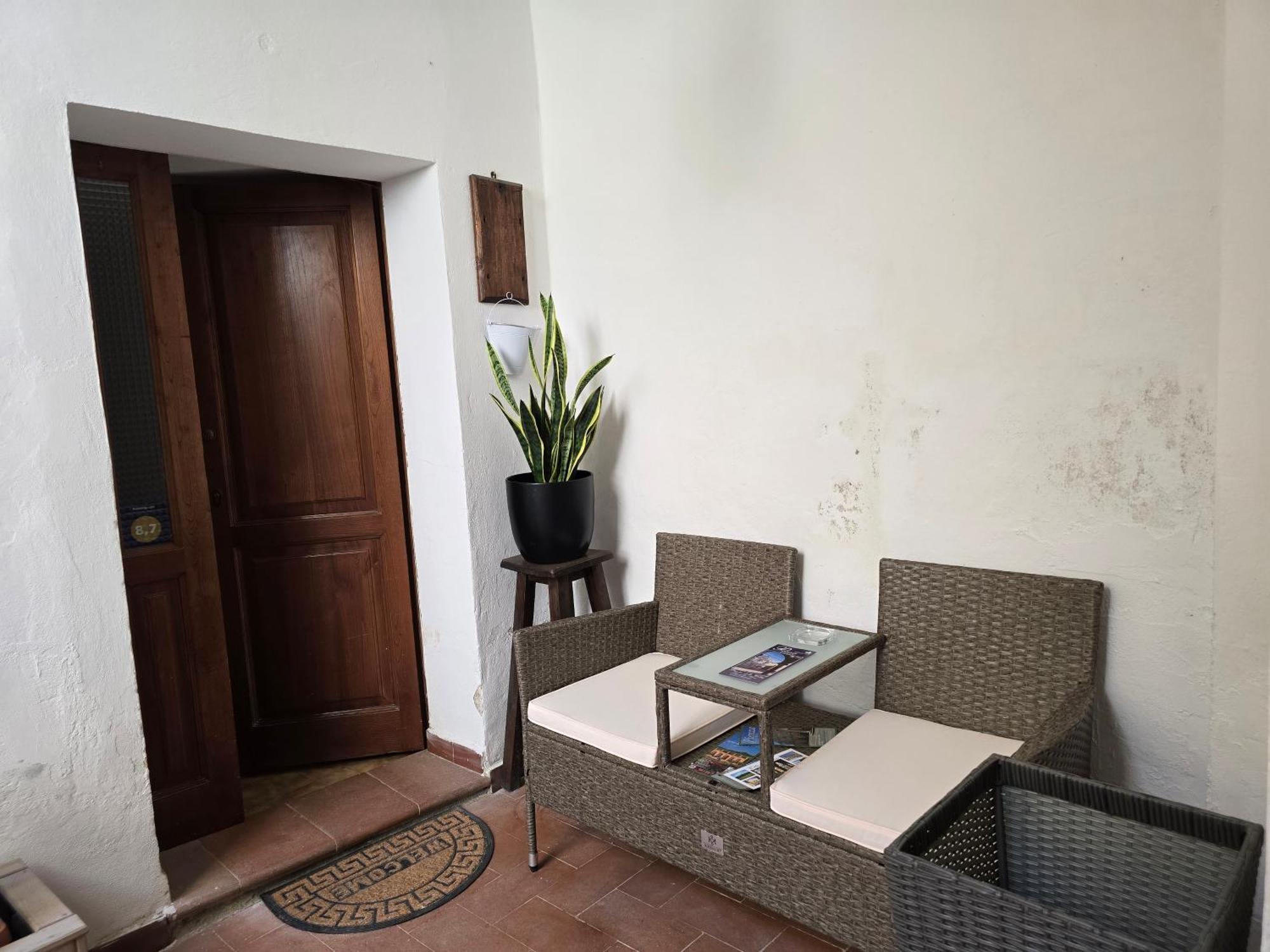 La Dimora Di Pienza Apartment Bagian luar foto