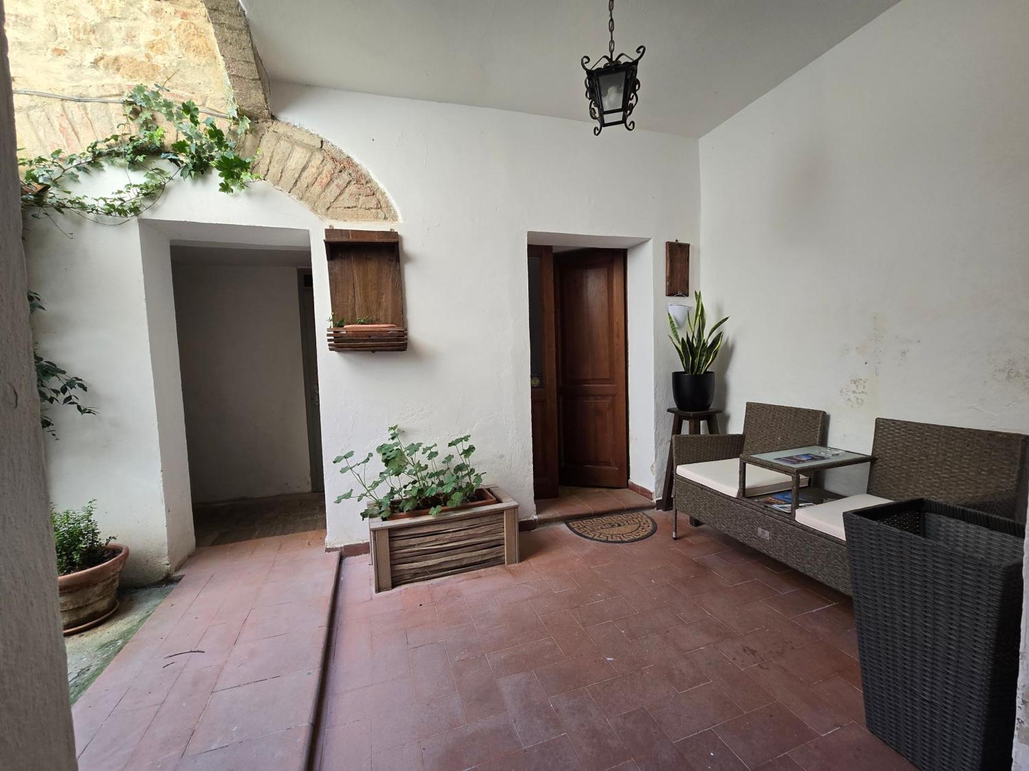 La Dimora Di Pienza Apartment Bagian luar foto